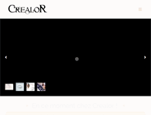 Tablet Screenshot of creal-or.net